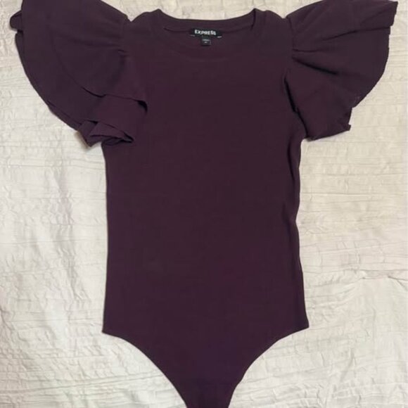 Express Plum Bodysuit - Picture 1 of 4